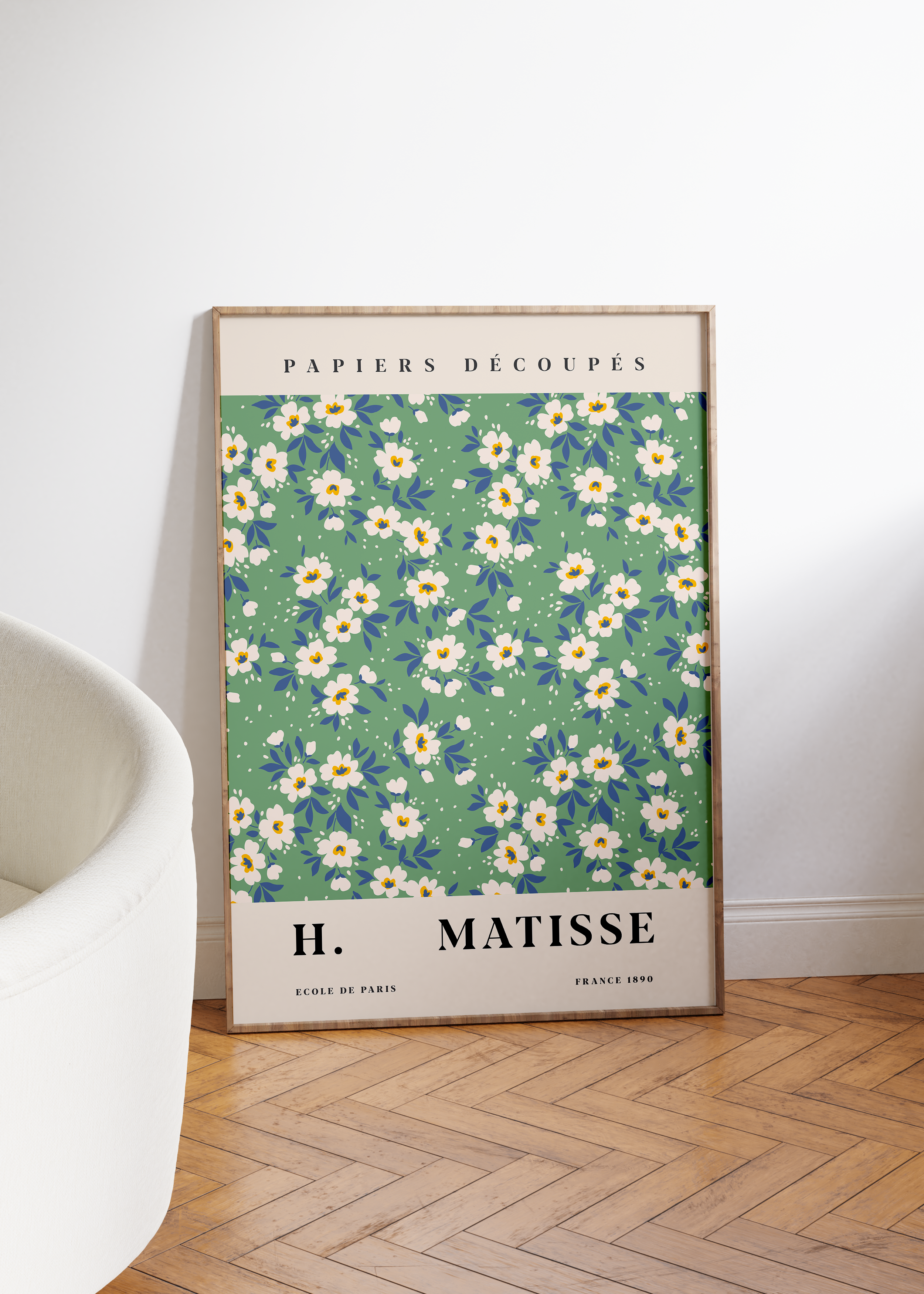 Henri Matisse Flowers Çerçevesiz Poster