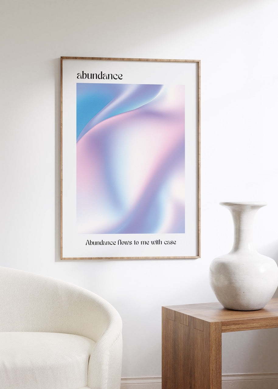 Abundance Aura Çerçevesiz Poster