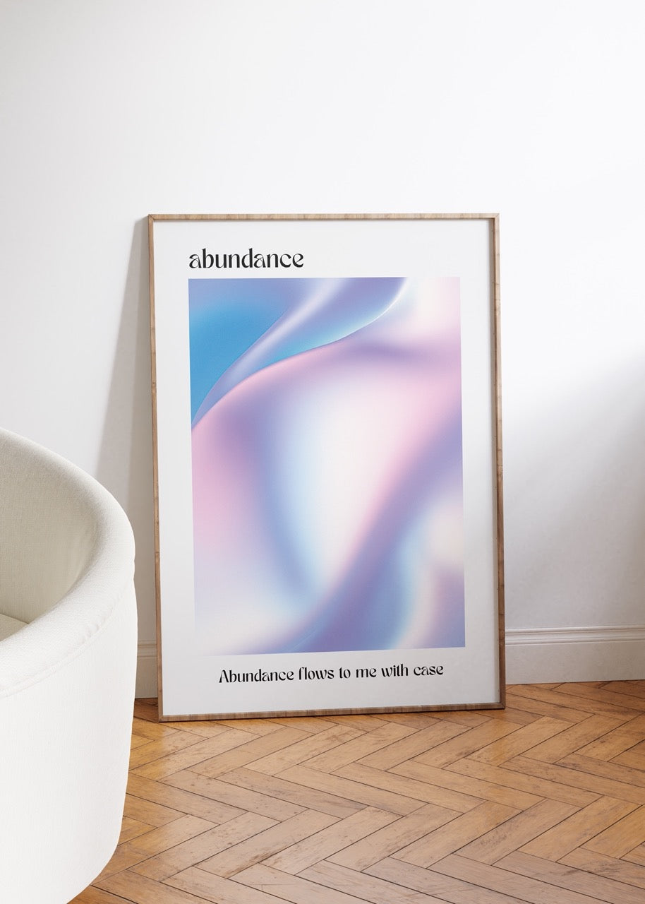 Abundance Aura Çerçevesiz Poster