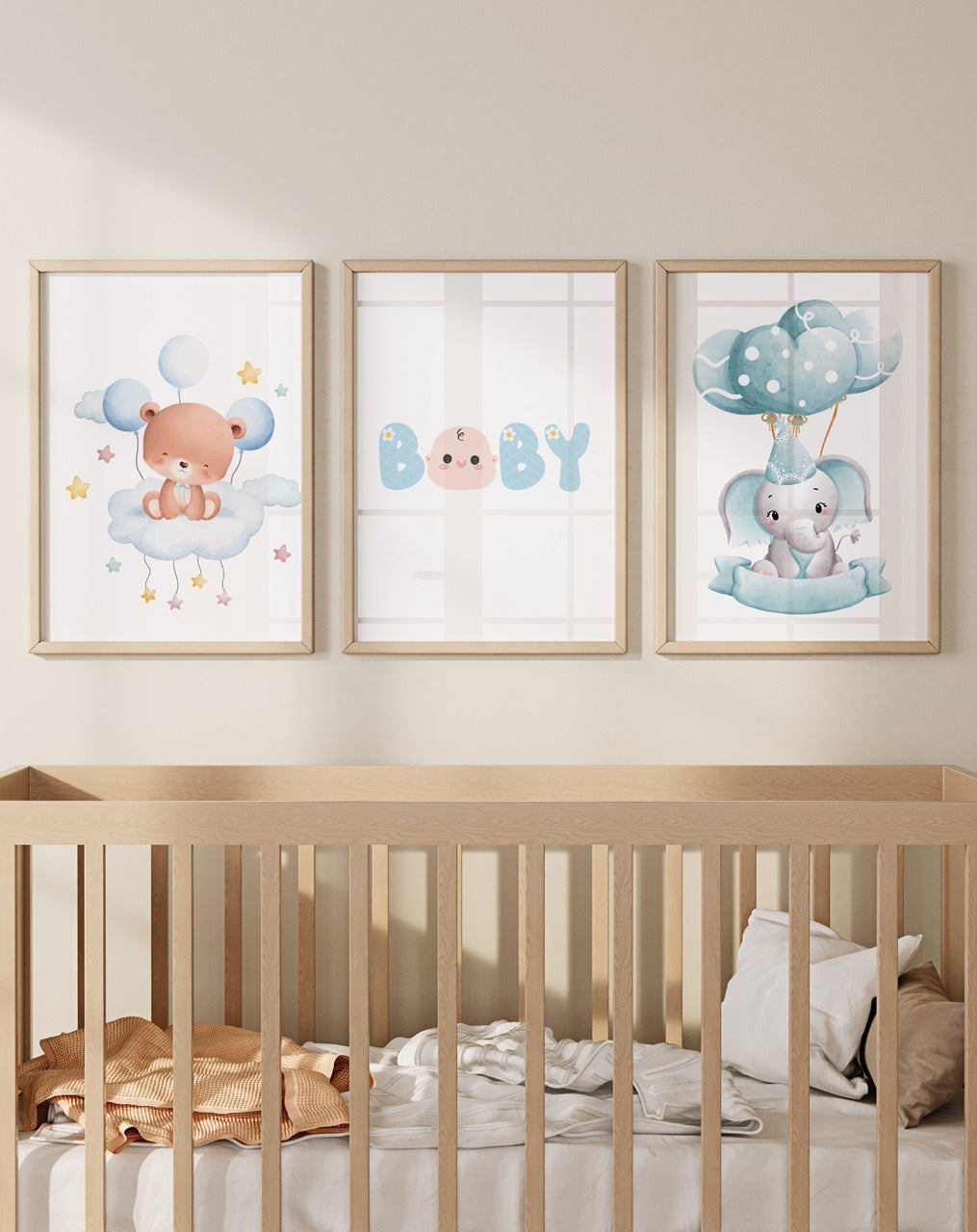 Baby Boy Çocuk ve Bebek Odası 3&