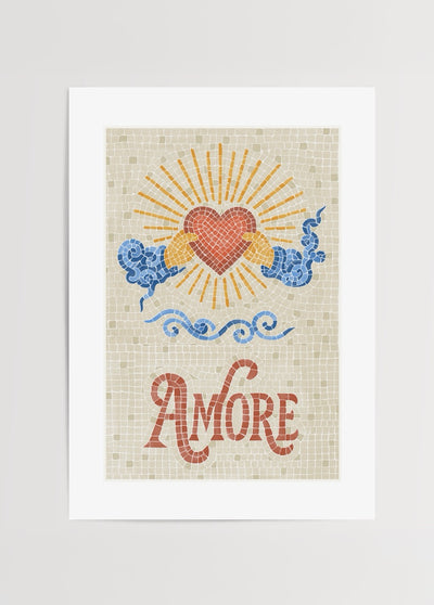 Amore Poster Baskı