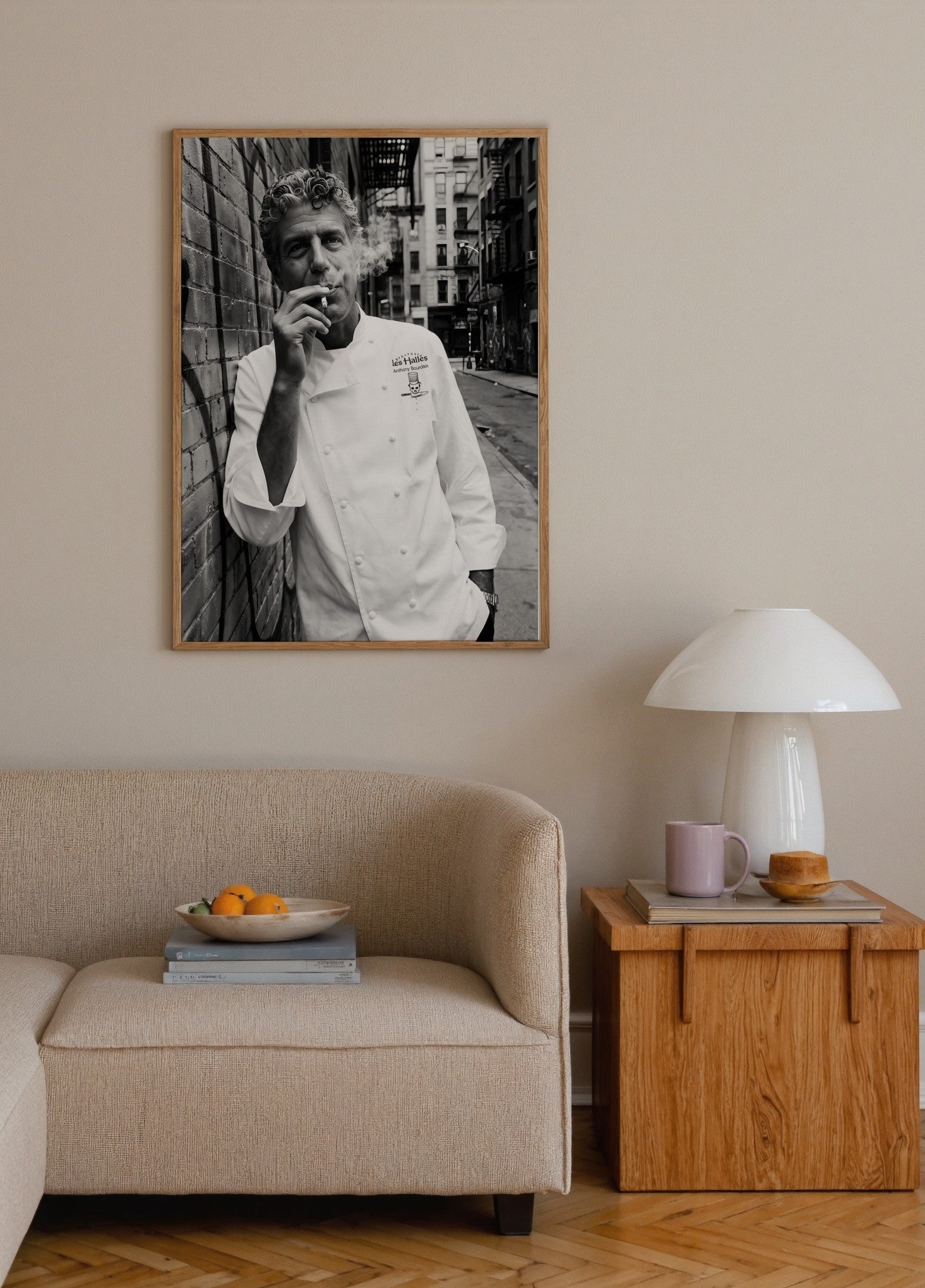 Anthony Bourdain Poster poster baskı mockup 2