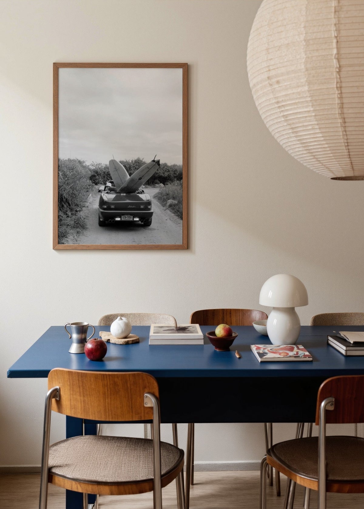 Bilinmiyor Sörf Tahtaları ile Araç Poster poster baskı mockup 4