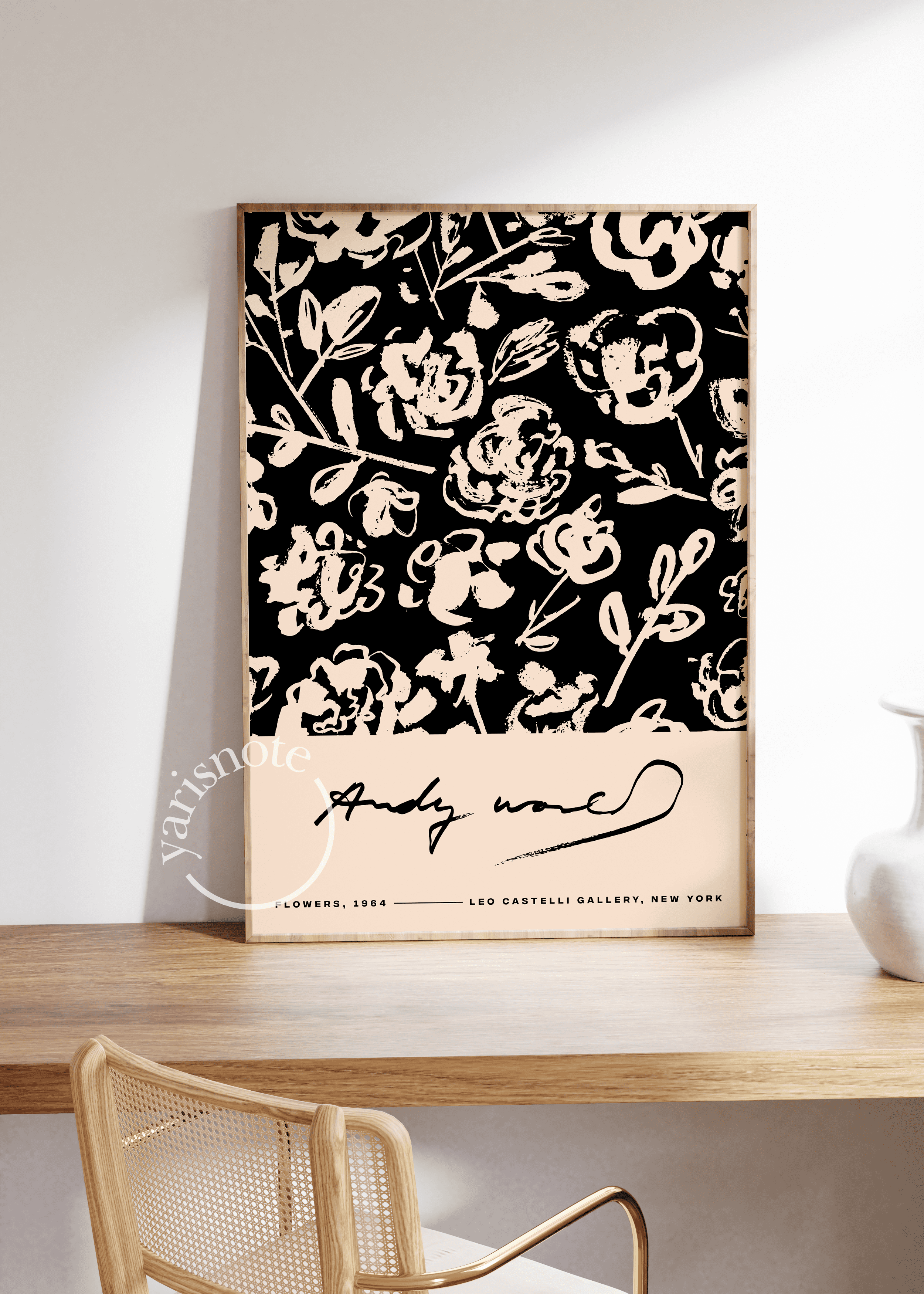 Andy Warhol Flowers 1964 Çerçevesiz Poster