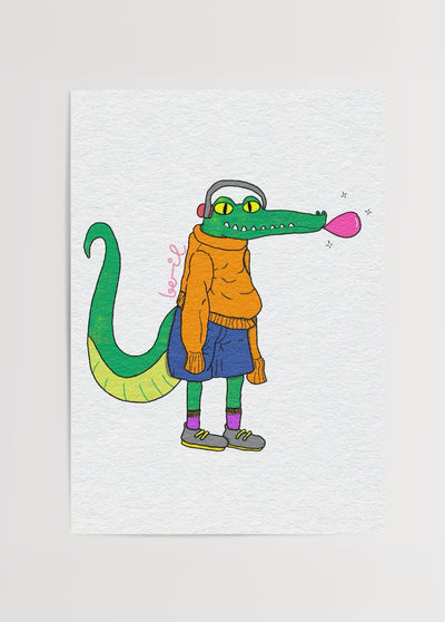 Beril Erdemir Poster Baskı – Kroko