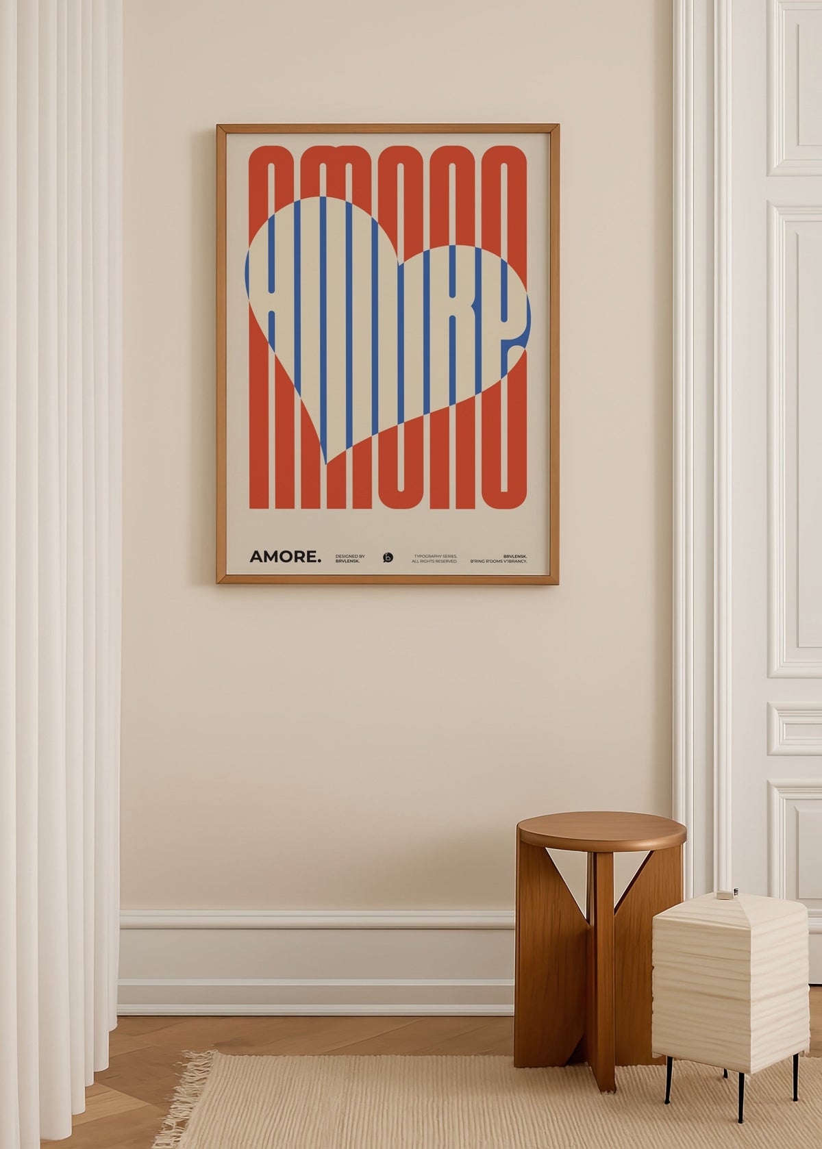 Brvlensk Amore Poster poster baskı mockup 2