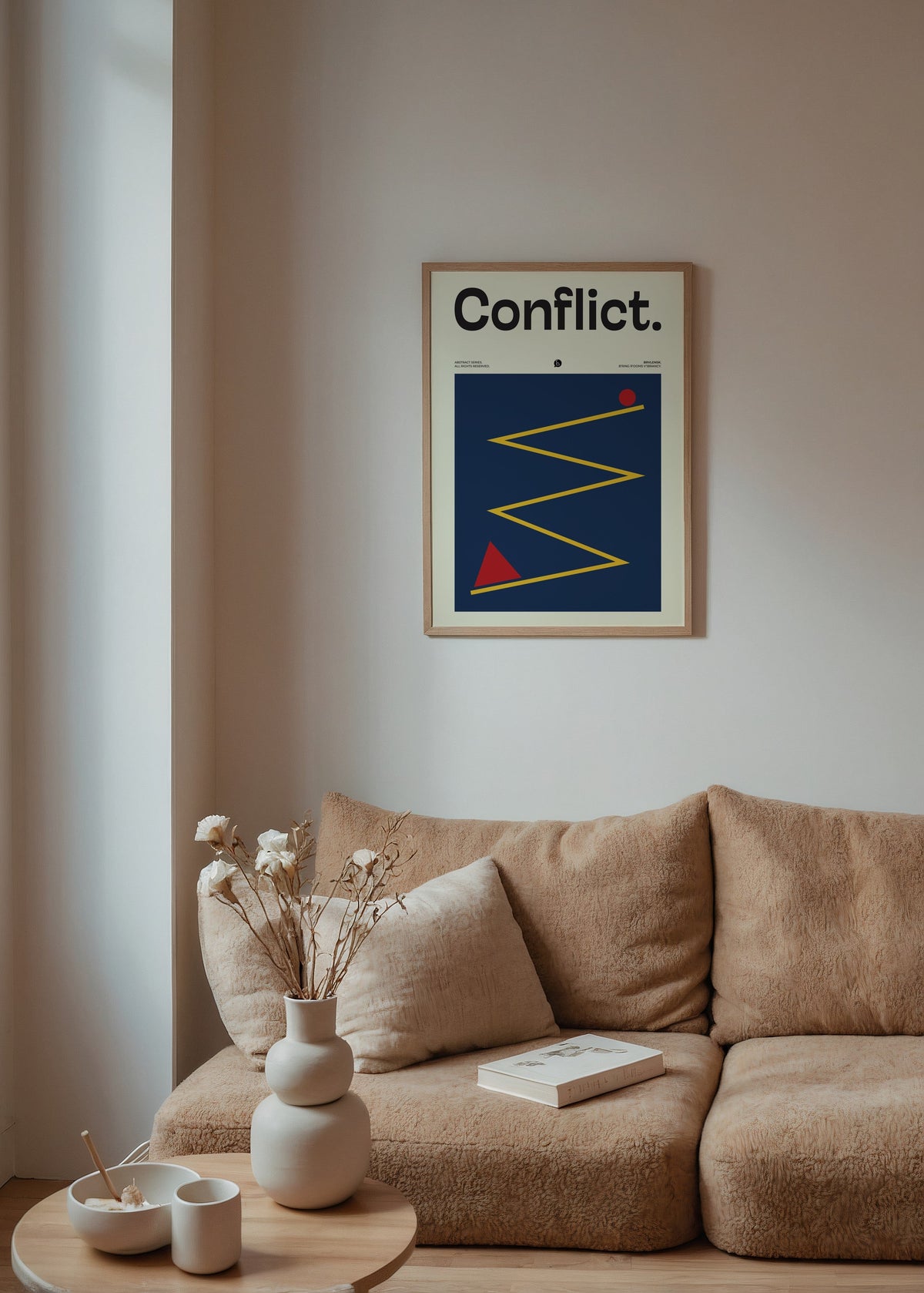 Brvlensk Conflict Poster poster baskı mockup 2
