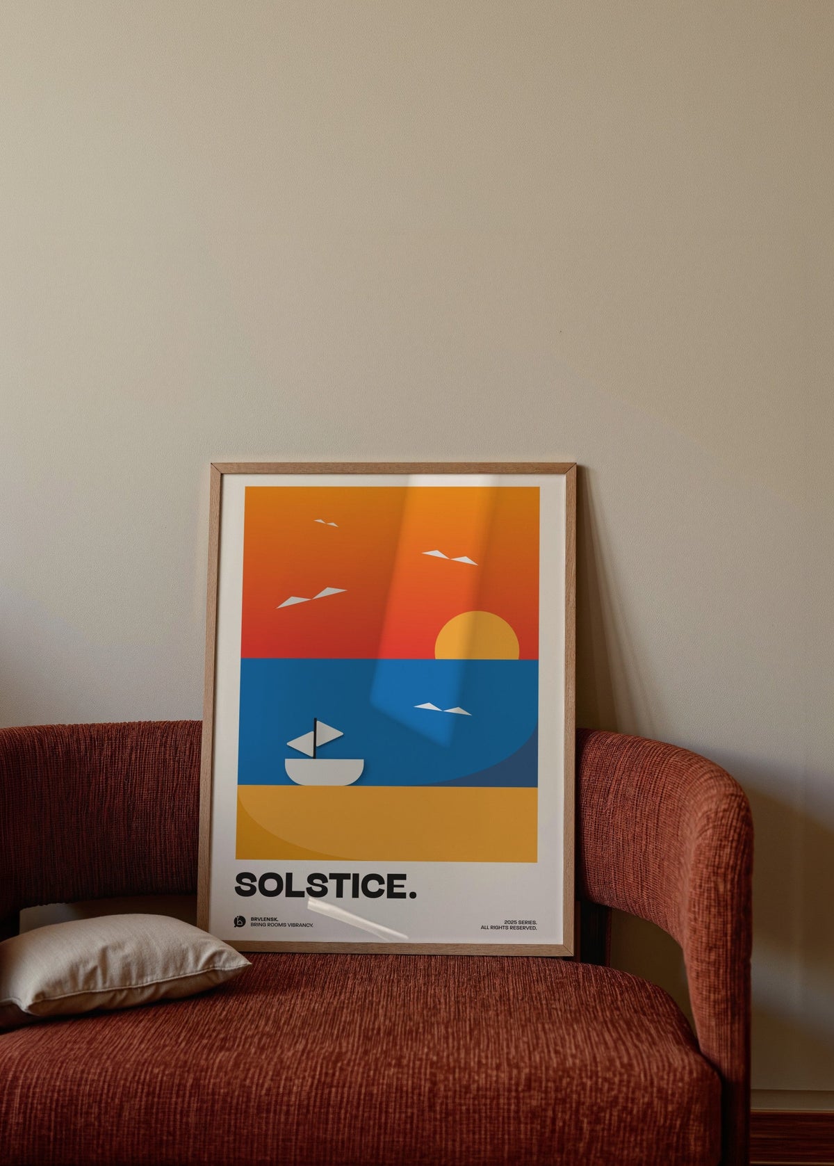 Brvlensk Solstice Poster poster baskı mockup 2