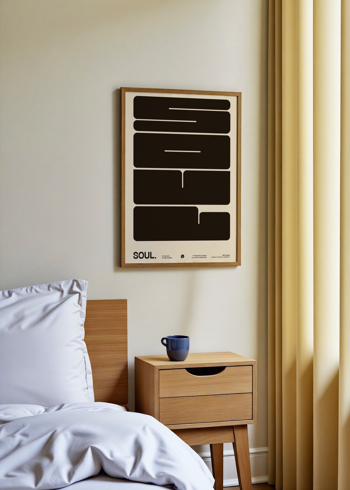 BRVLENSk Soul Poster poster baskı mockup 2