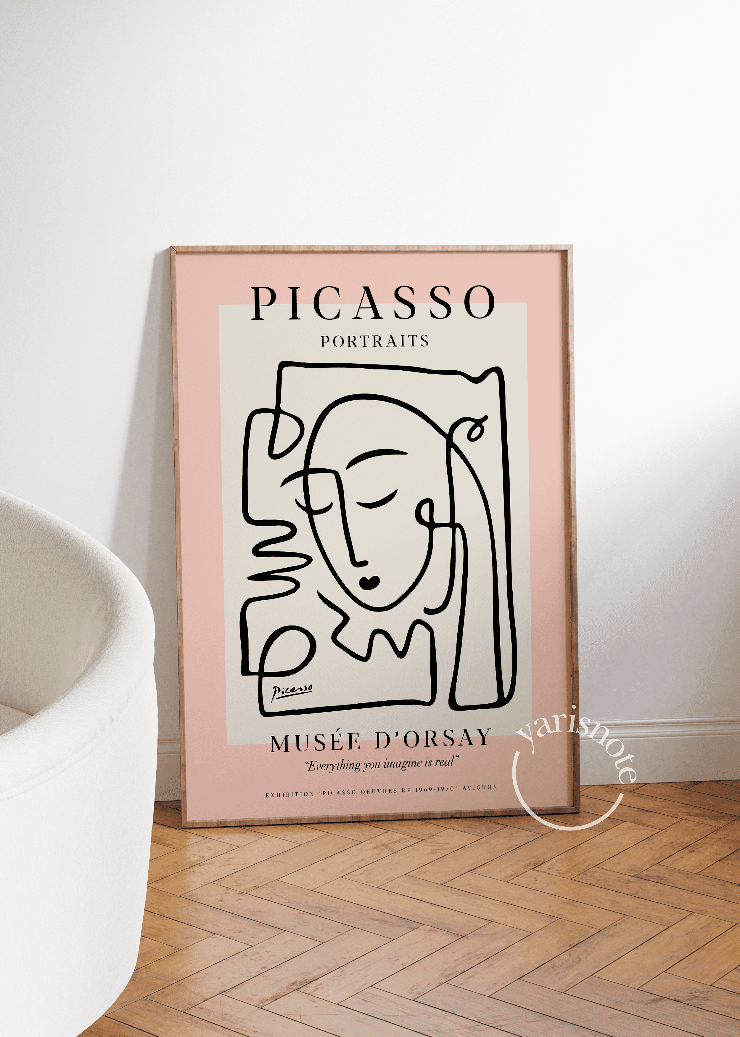 Pablo Picasso Çerçevesiz Poster