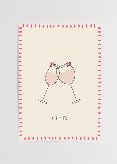 Cheers Poster Baskı - Nergis Sabancı