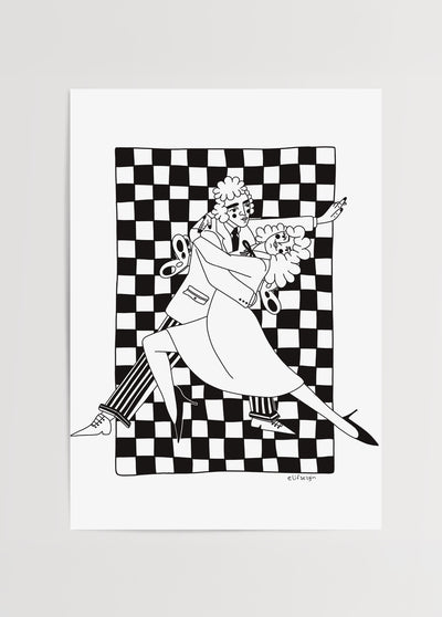 Dancing Poster Baskı