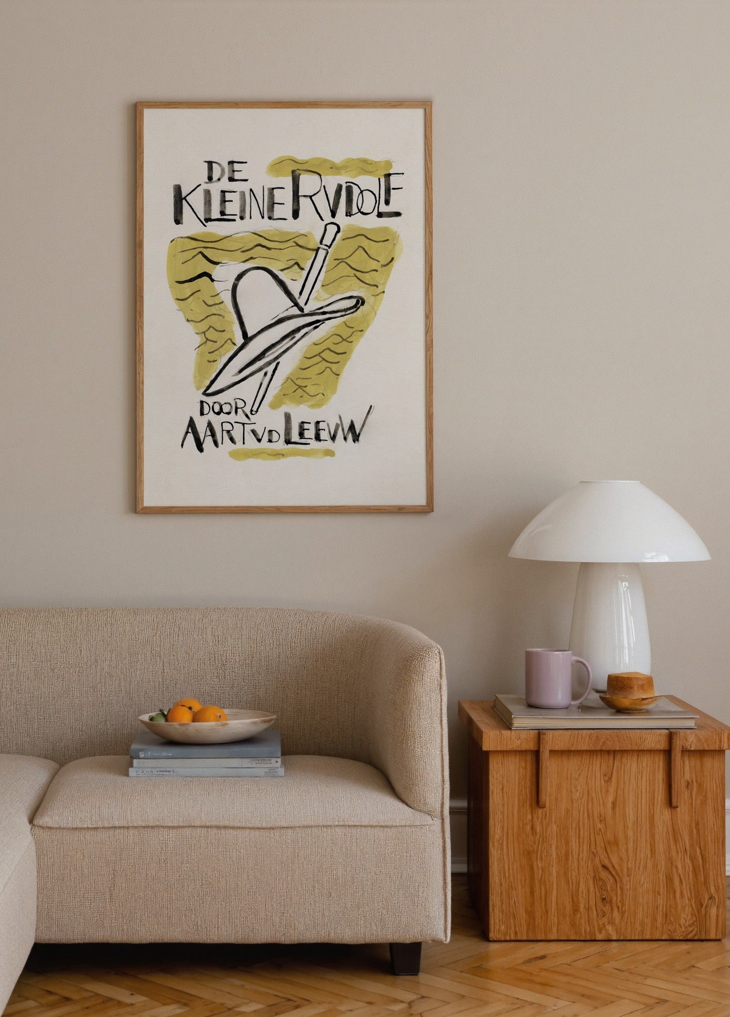 De Kleine Rudolf Poster Baskı poster baskı mockup 3