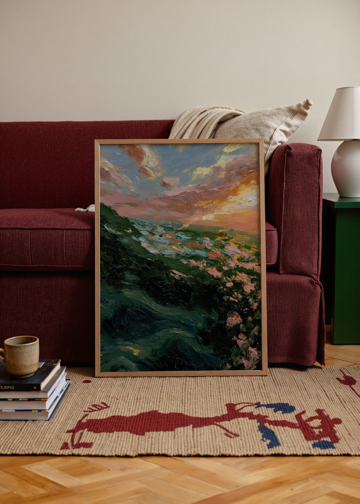 Bilinmiyor Manzara Poster poster baskı mockup 4