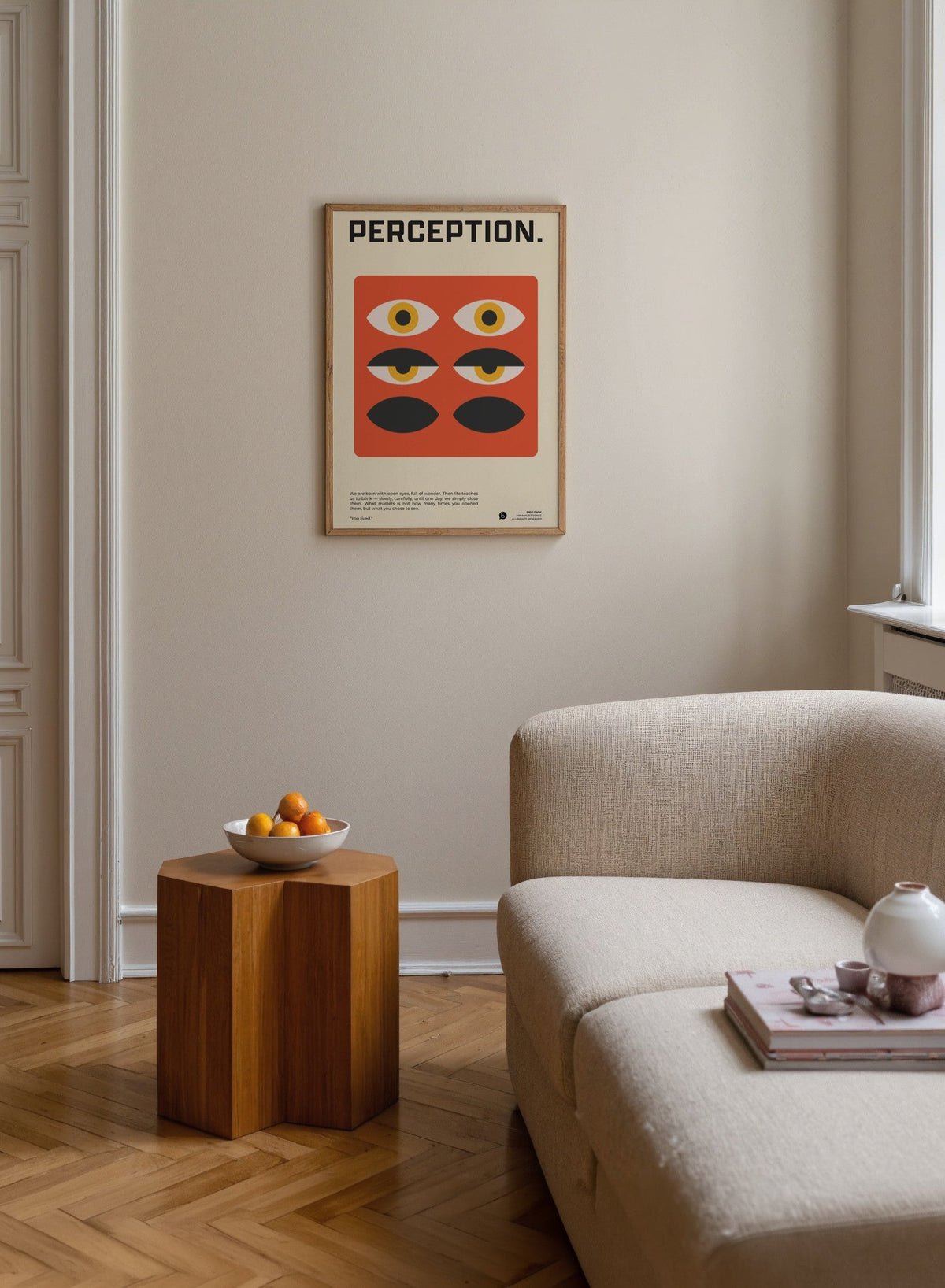 Brylensk Perception Poster poster baskı mockup 2