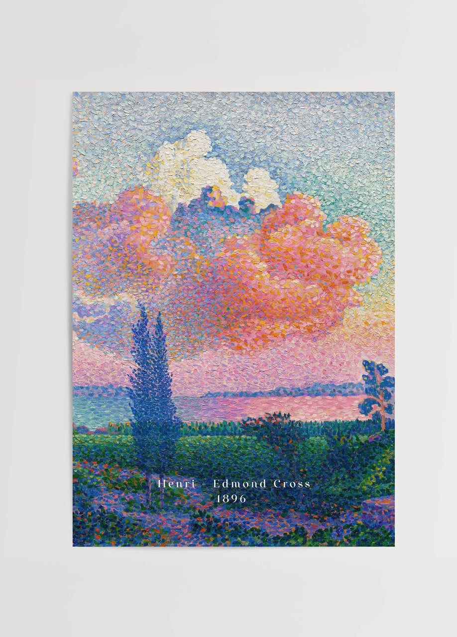Pembe Bulut – Henri-Edmond Cross Sanat Poster Baskı