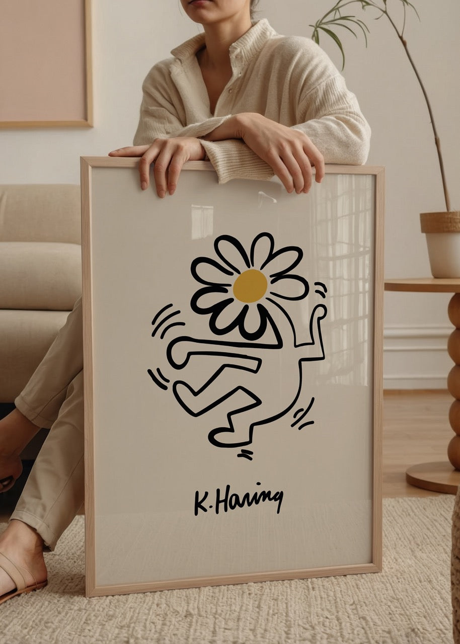 Keith Haring Unframed Poster