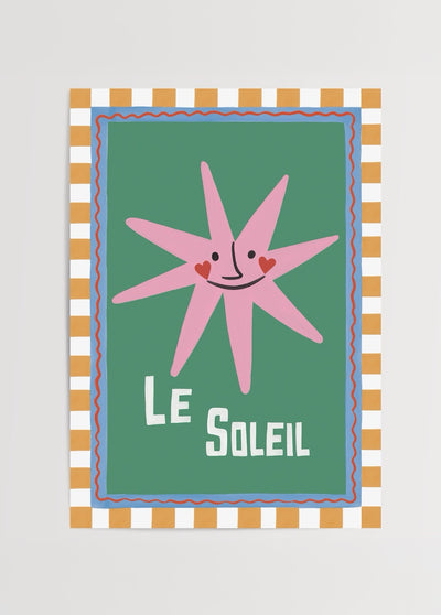 Le Soleil – Güneş Temalı Poster Baskı
