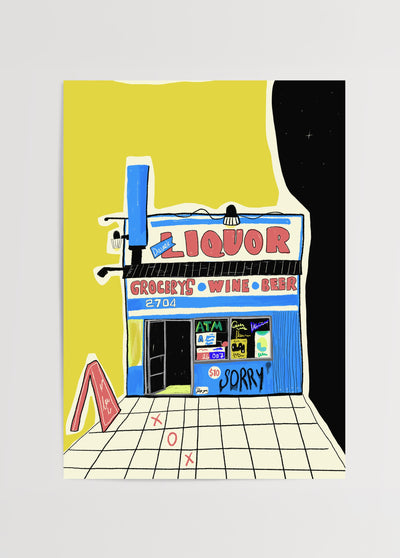 Liquor Poster Baskı