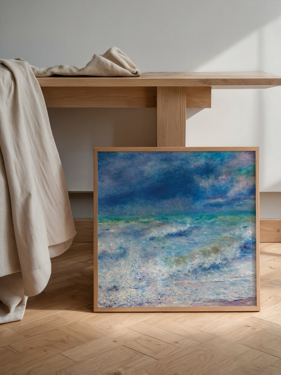 pierre auguste renoir deniz manzarasi seascape 1897 empresyonist tablo