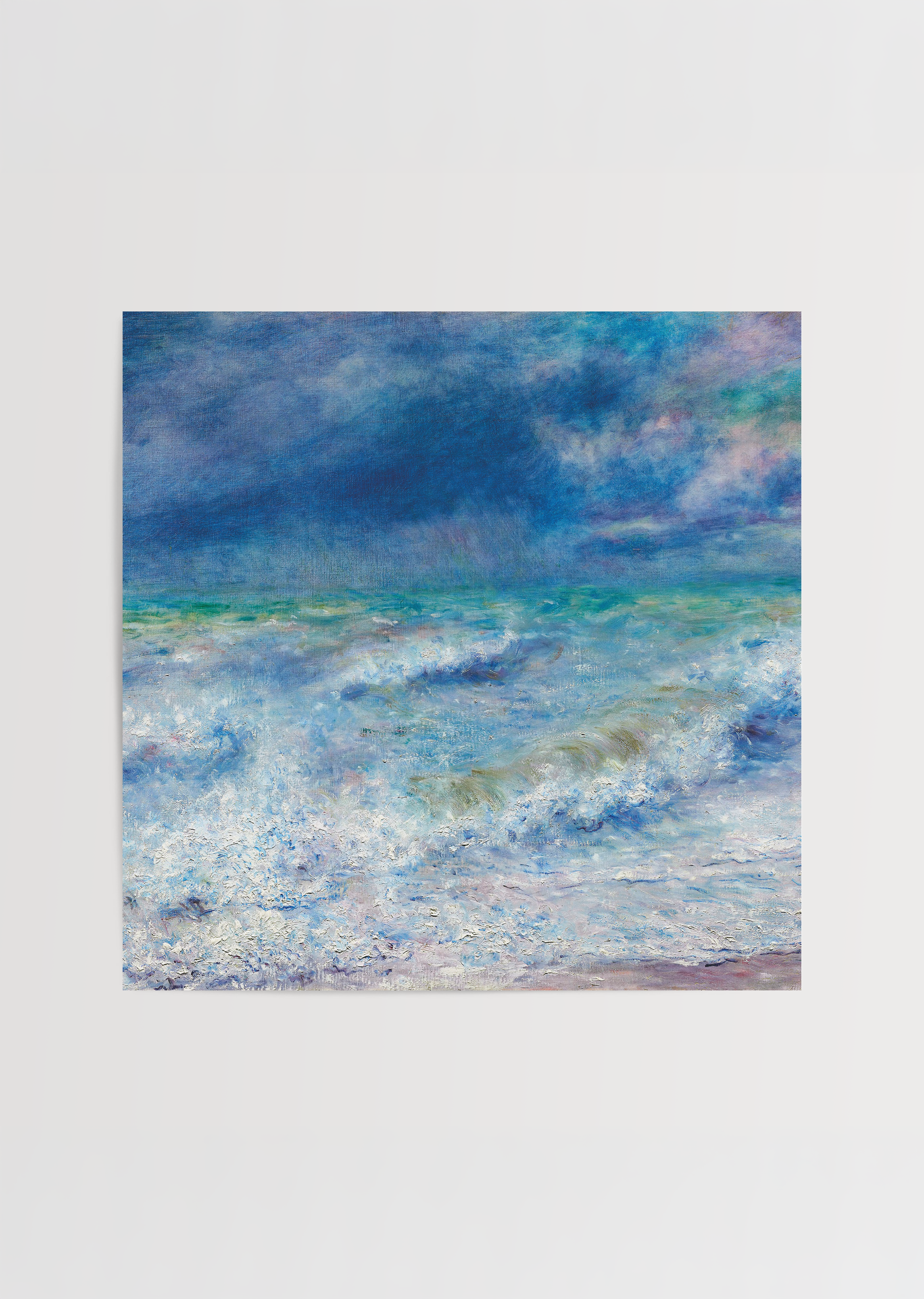pierre auguste renoir deniz manzarasi seascape 1897 empresyonist tablo
