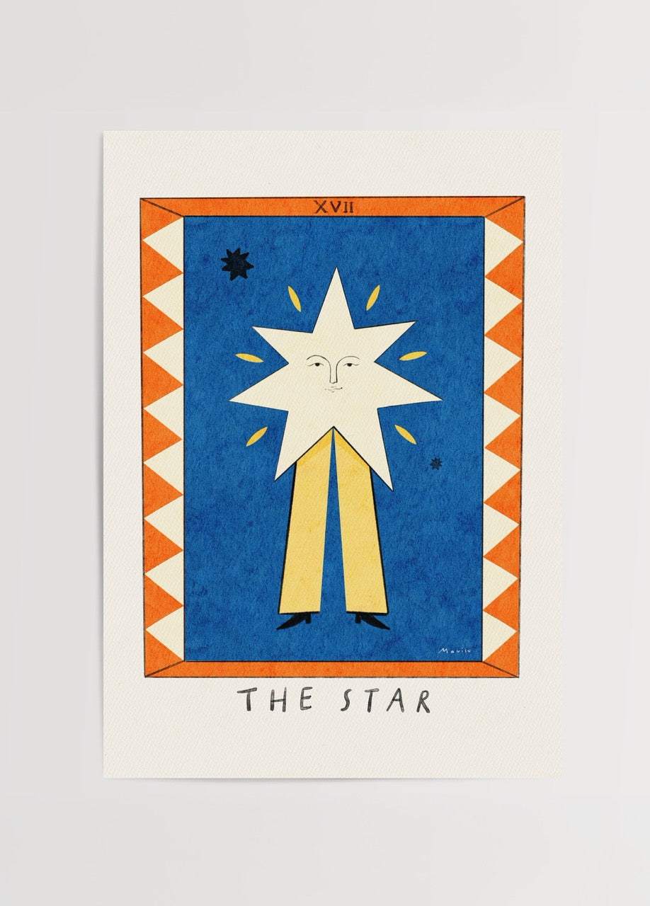 The Star Poster Baskı - Mavisu Demirağ | Yaris Poster
