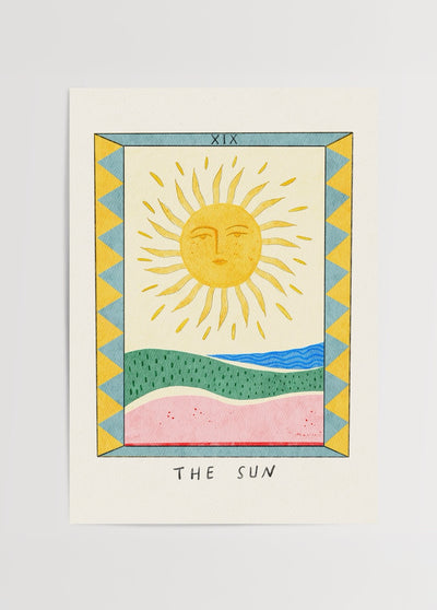 The Sun Poster Baskı