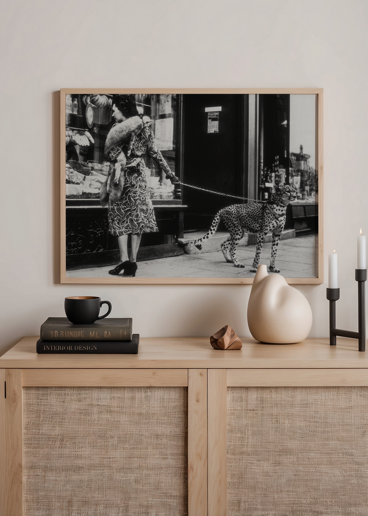 Vintage Sokak Modası Fotoğrafı Poster Baskı