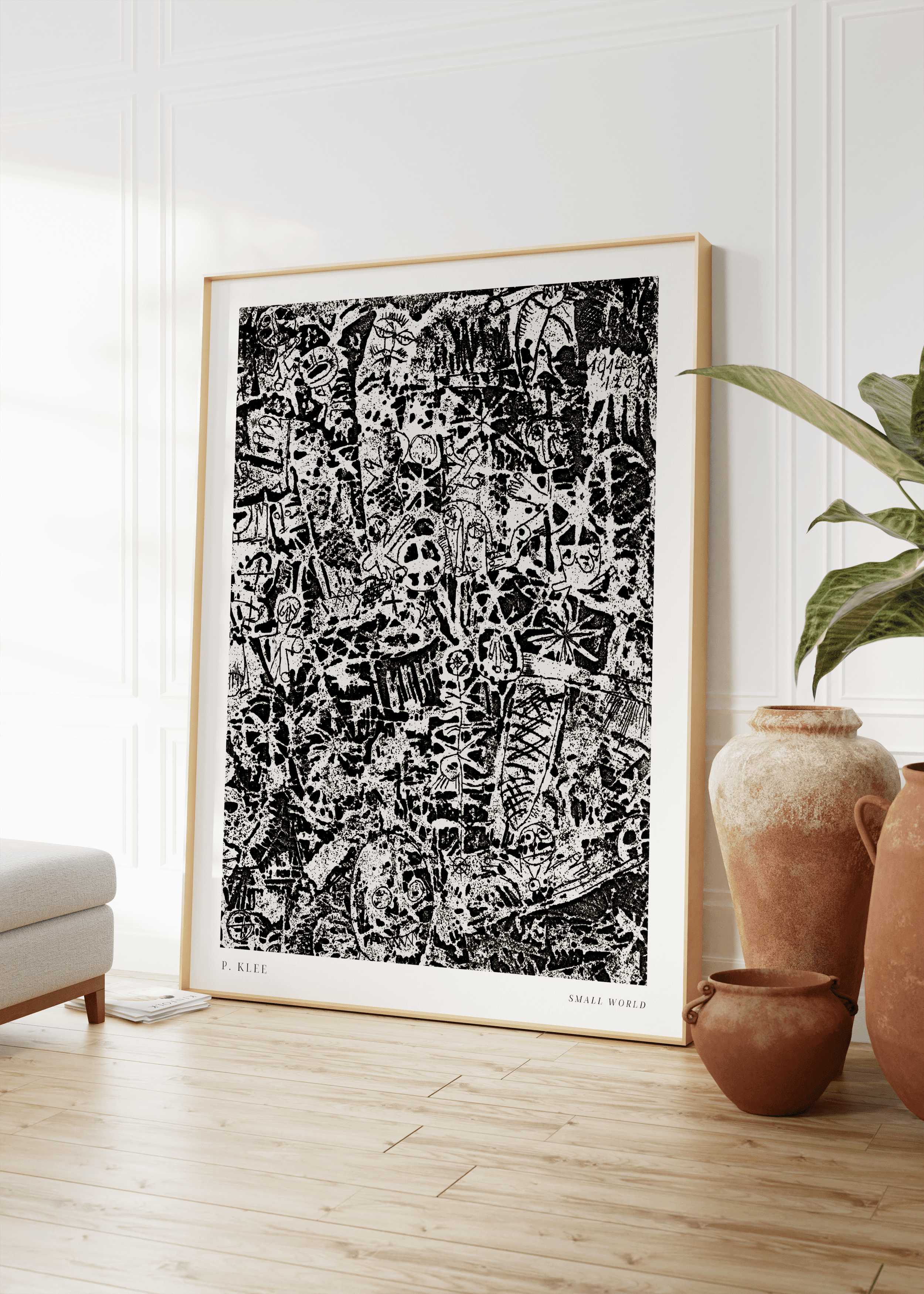 Paul Klee Çerçevesiz Poster