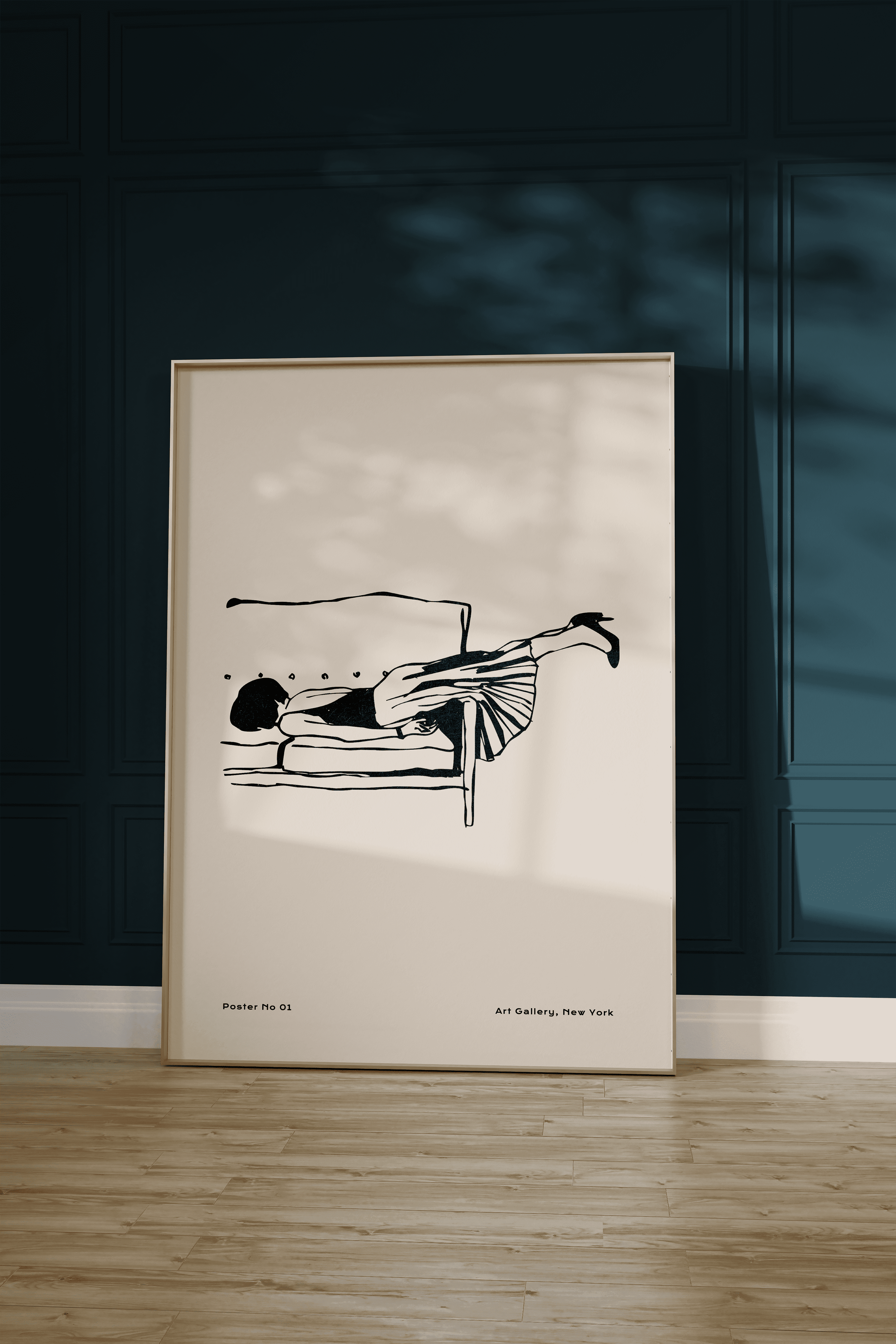 Modern Art Çerçevesiz Poster