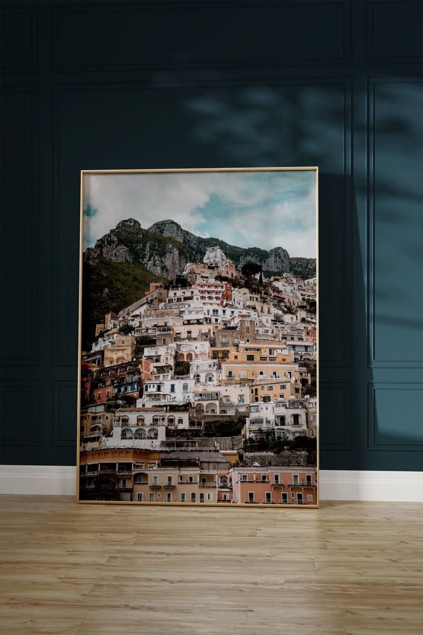 Amalfi İtalya Fotoğraf Çerçevesiz Poster