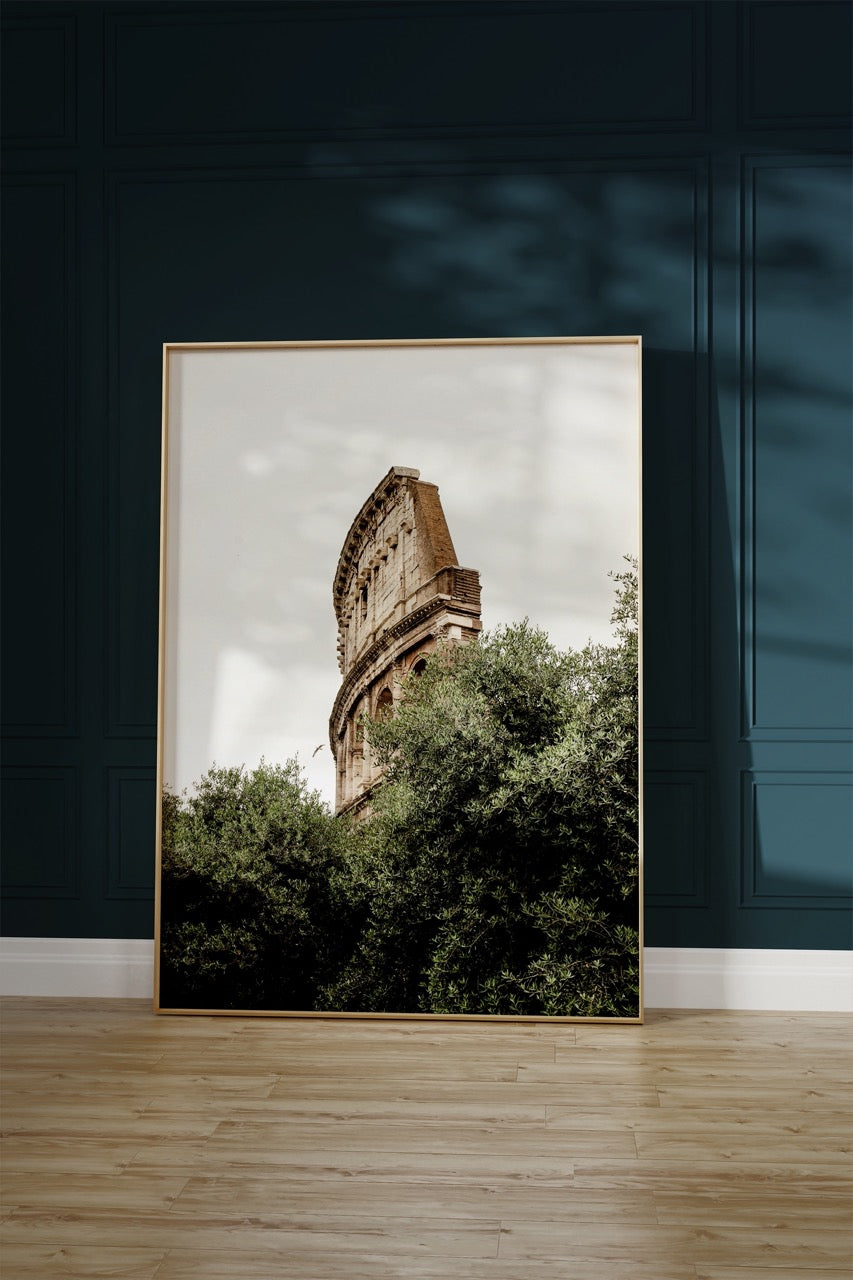 Roma İtalya Fotoğraf Çerçevesiz Poster