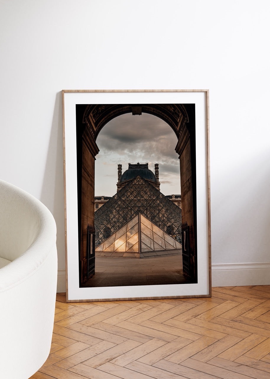 Paris Fotoğraf Çerçevesiz Poster