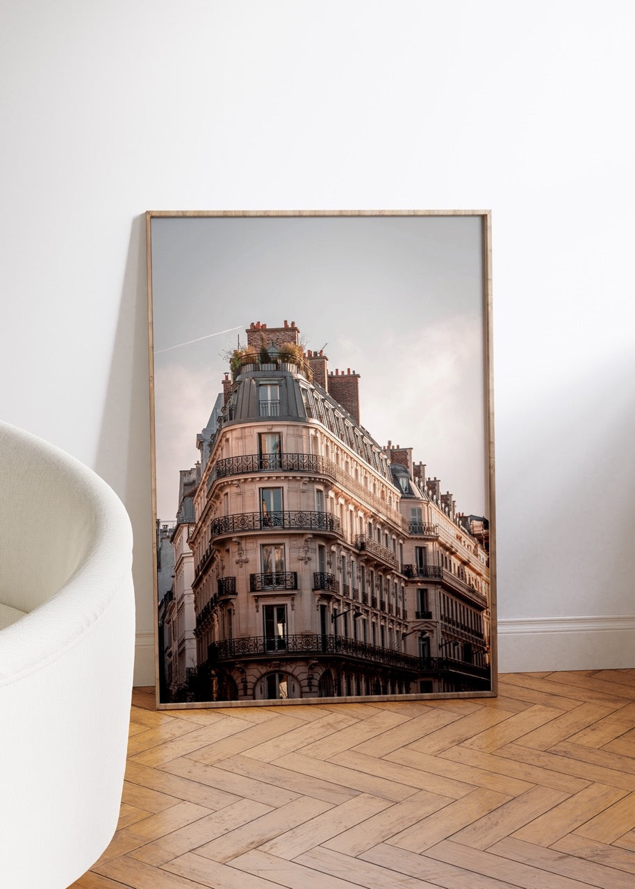 Paris Fotoğraf Çerçevesiz Poster