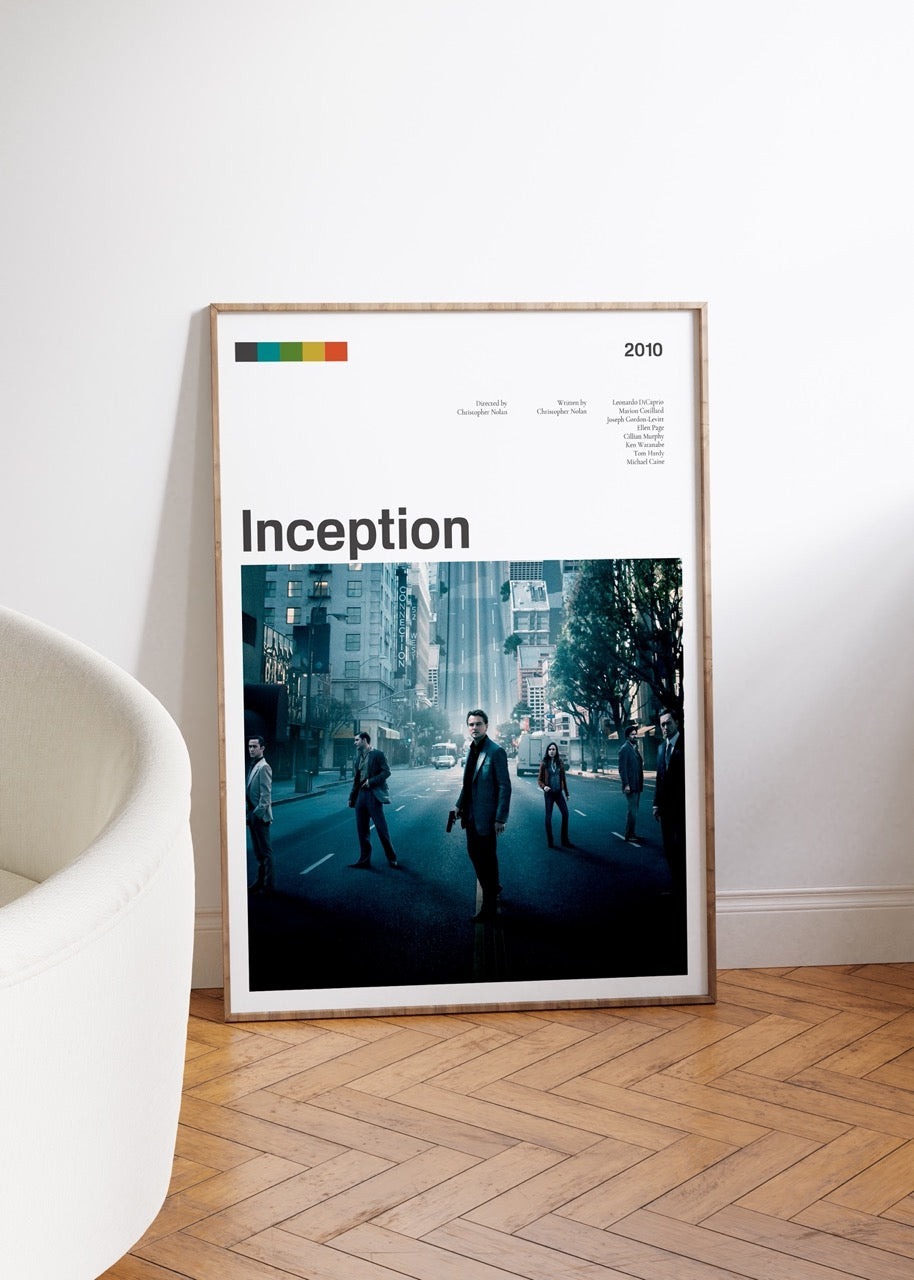 Inception Film Çerçevesiz Poster