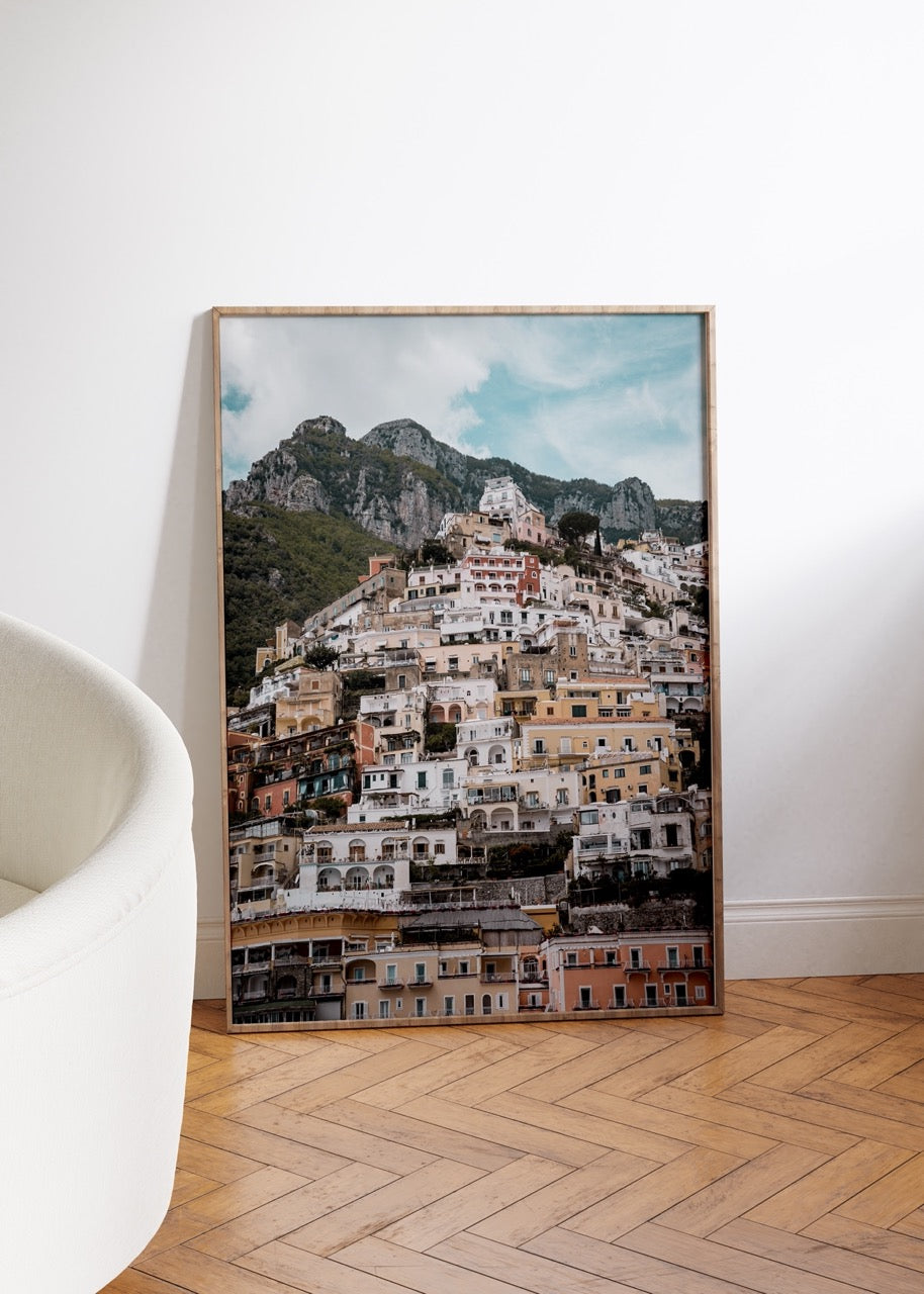 Amalfi İtalya Fotoğraf Çerçevesiz Poster