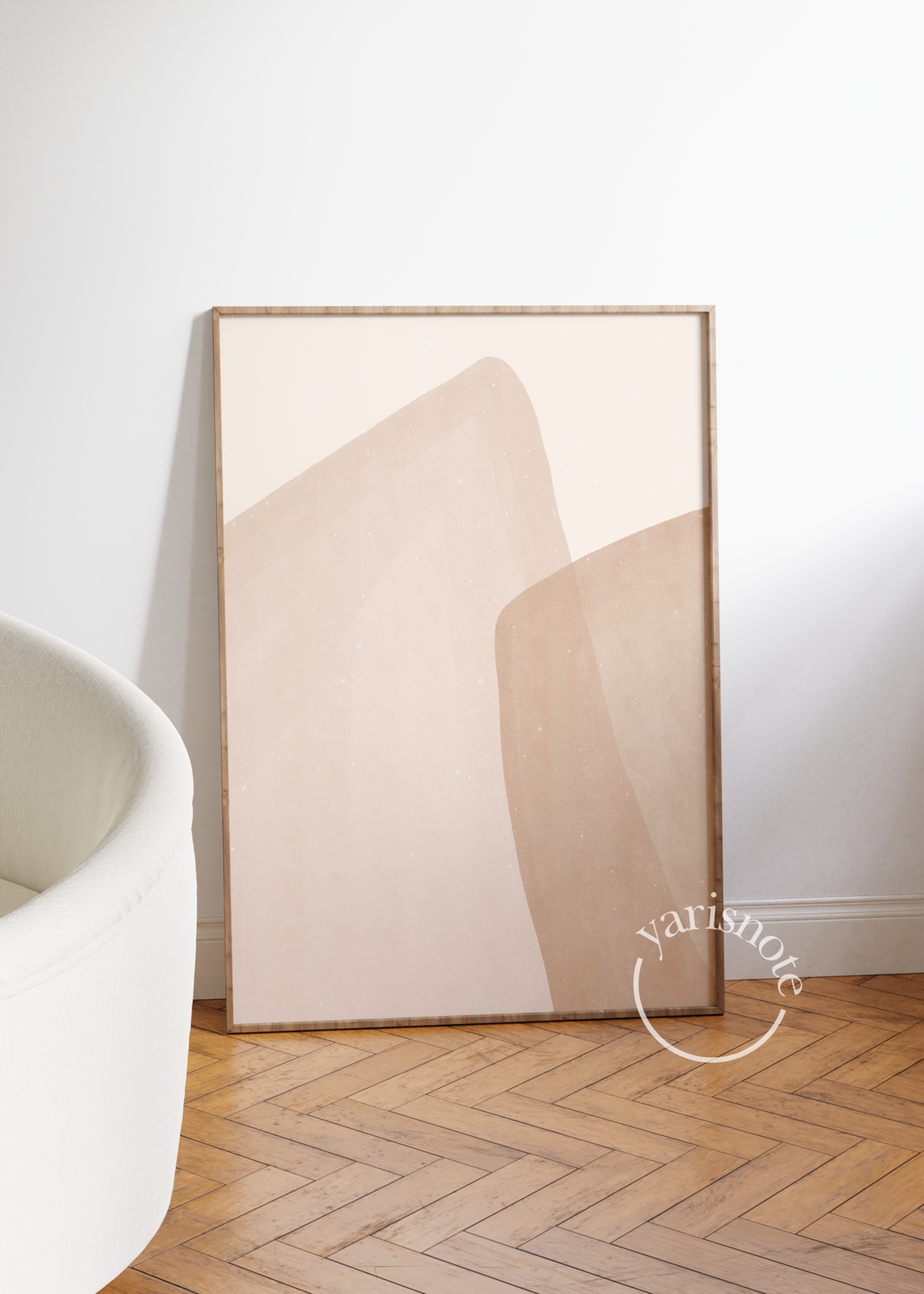 Abstract Çerçevesiz Poster