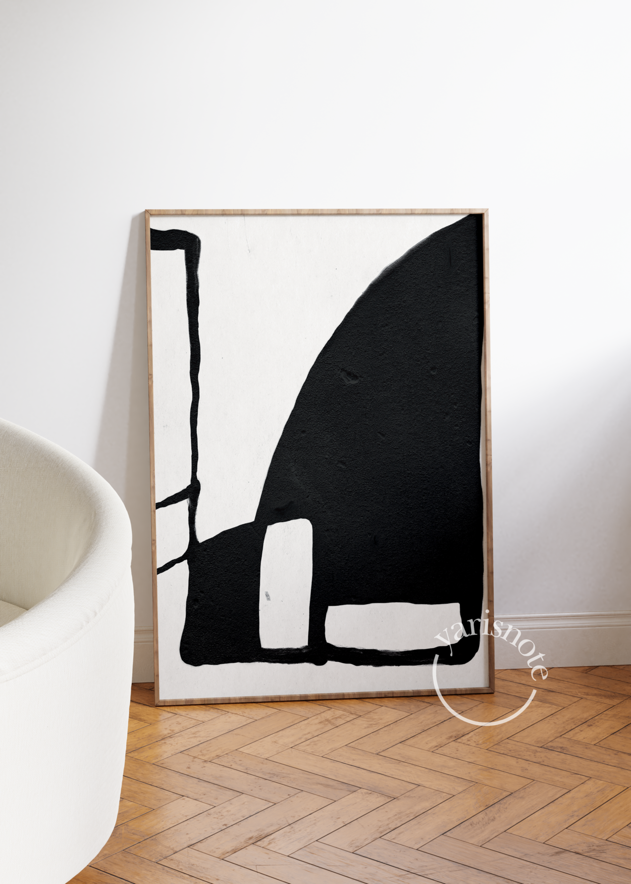 Abstract Çerçevesiz Poster