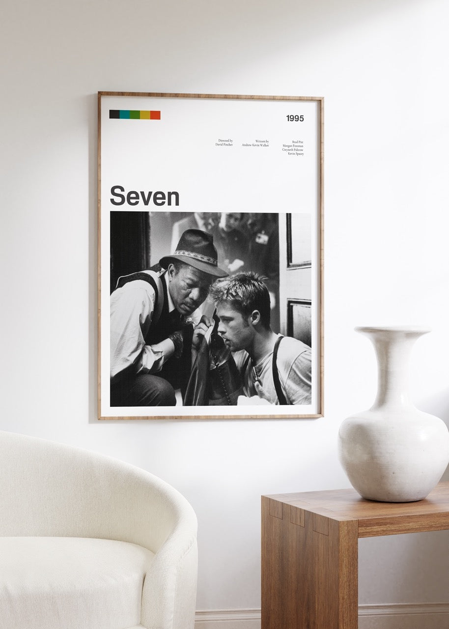 Seven Film Çerçevesiz Poster