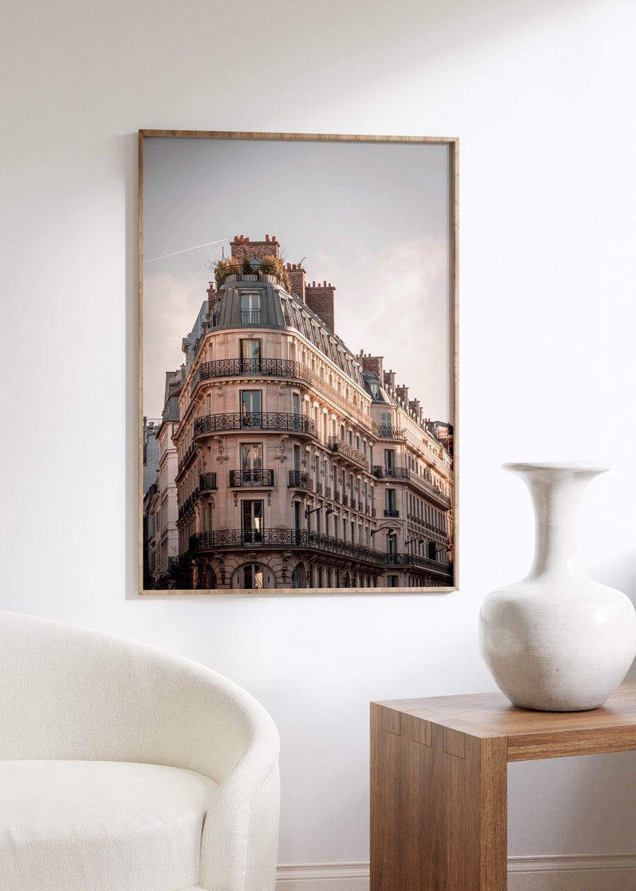 Paris Fotoğraf Çerçevesiz Poster