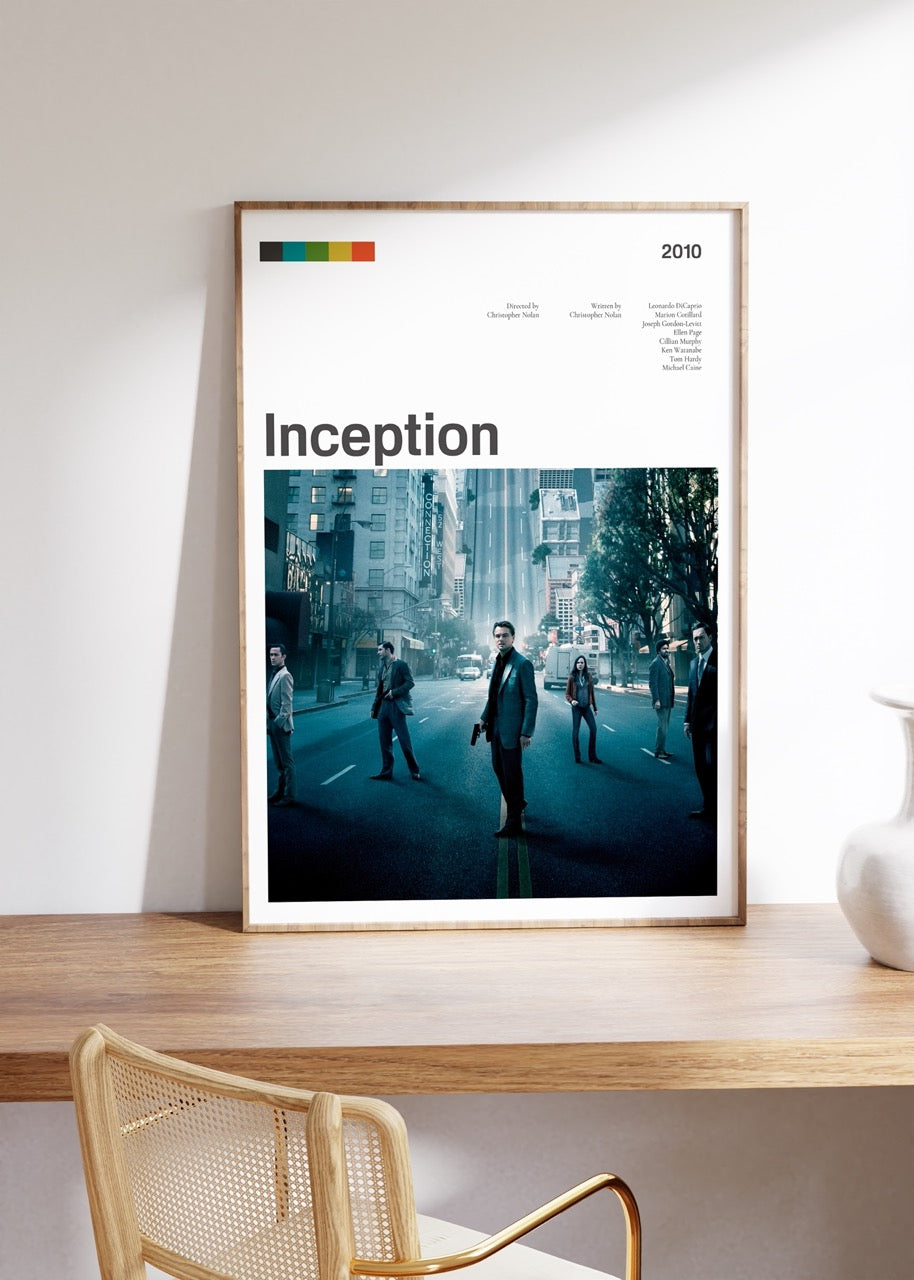 Inception Film Çerçevesiz Poster