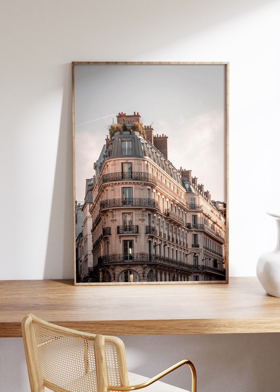 Paris Fotoğraf Çerçevesiz Poster