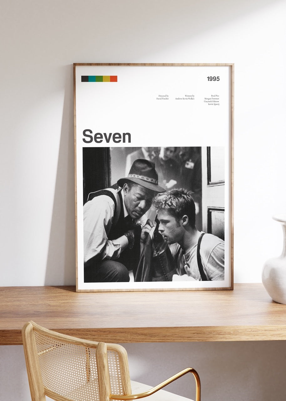 Seven Film Çerçevesiz Poster