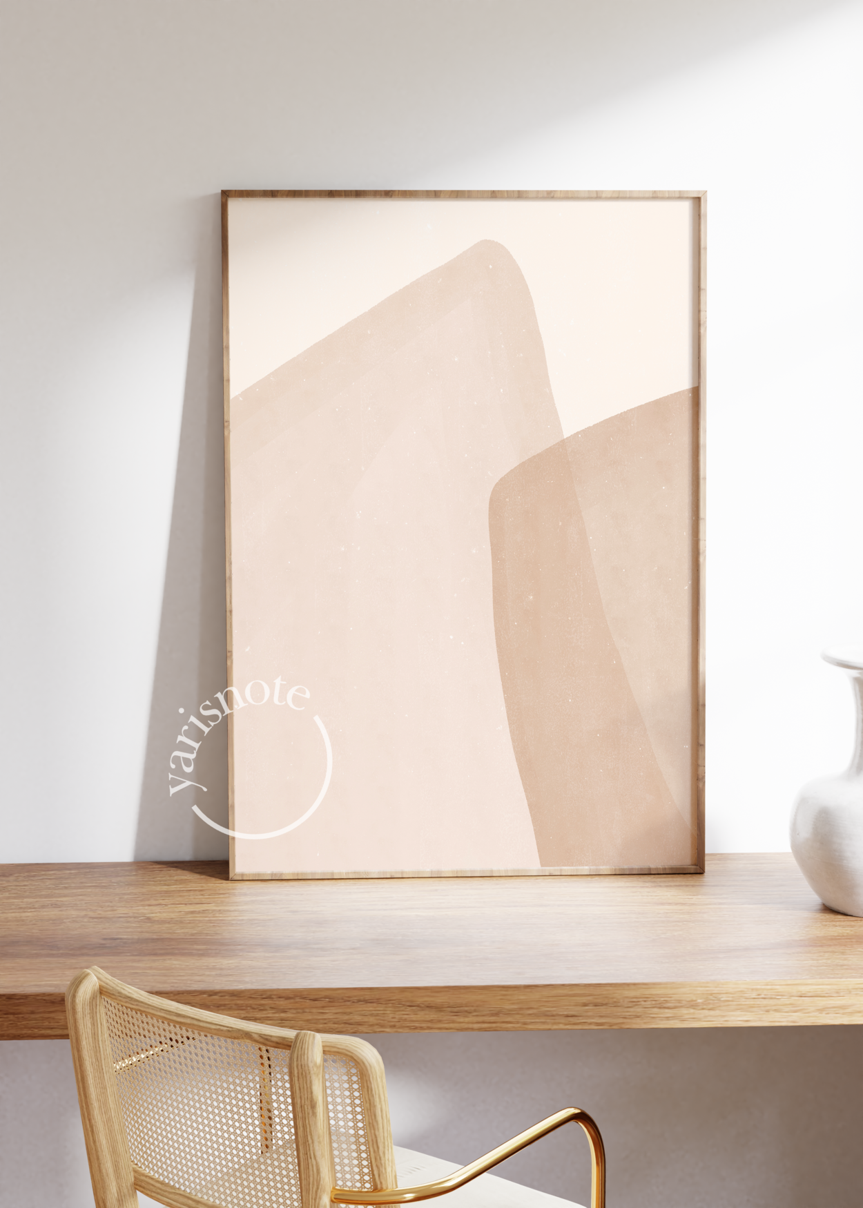 Abstract Çerçevesiz Poster