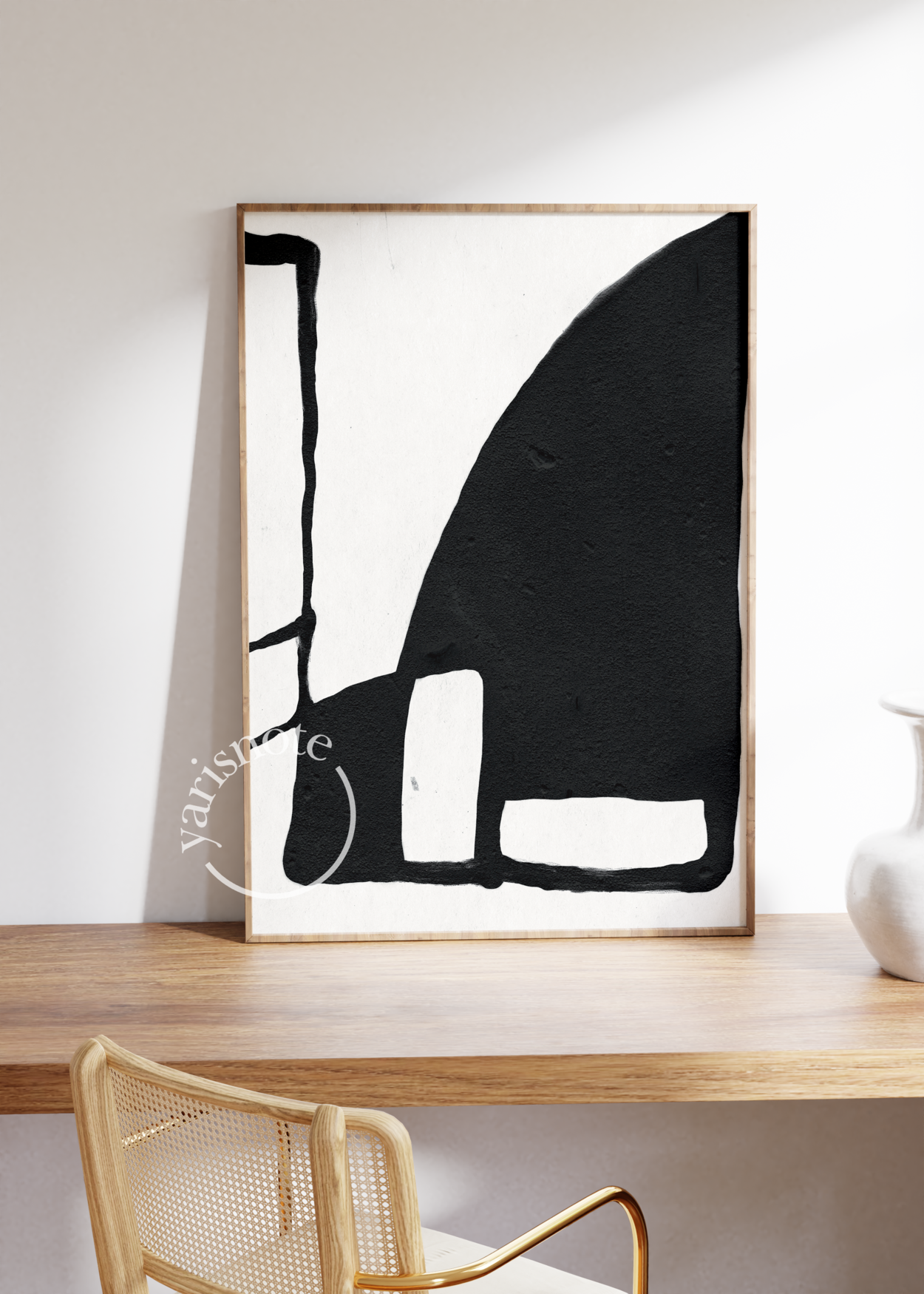Abstract Çerçevesiz Poster