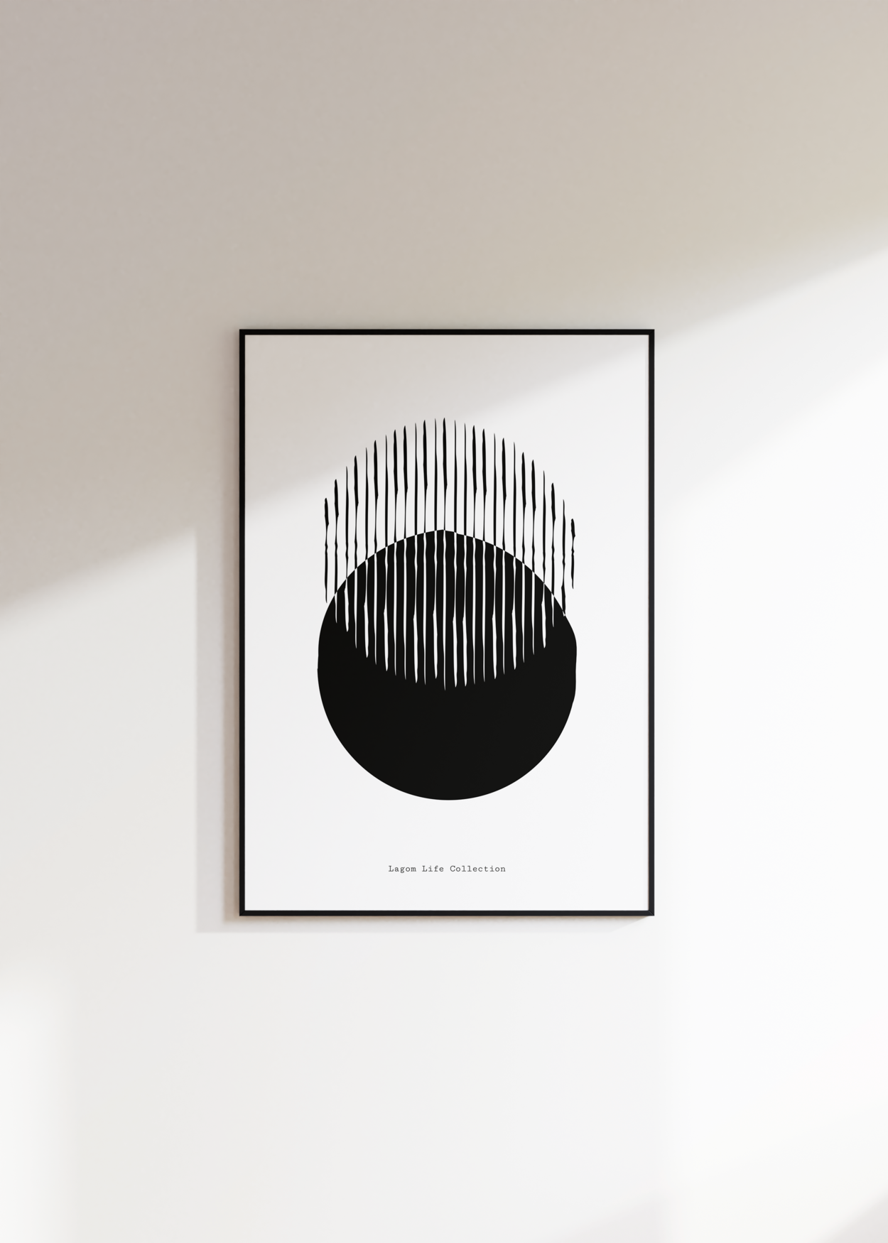 Soyut Çerçevesiz Poster