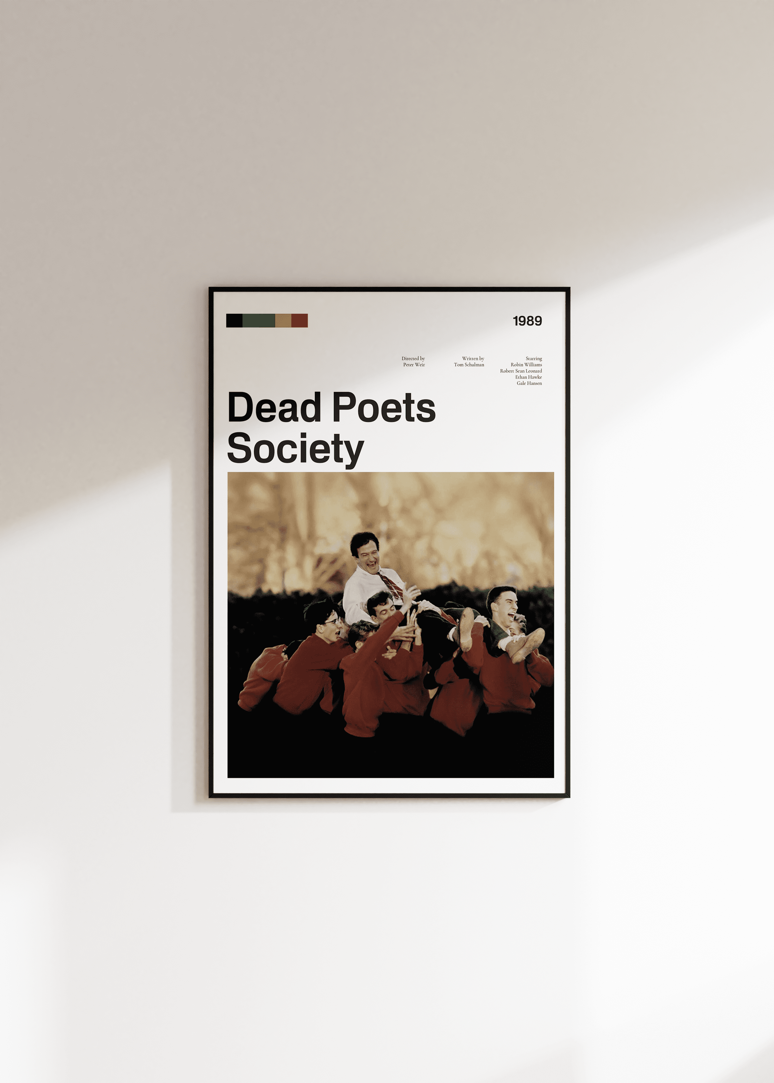 Dead Poets Society Film Çerçevesiz Poster