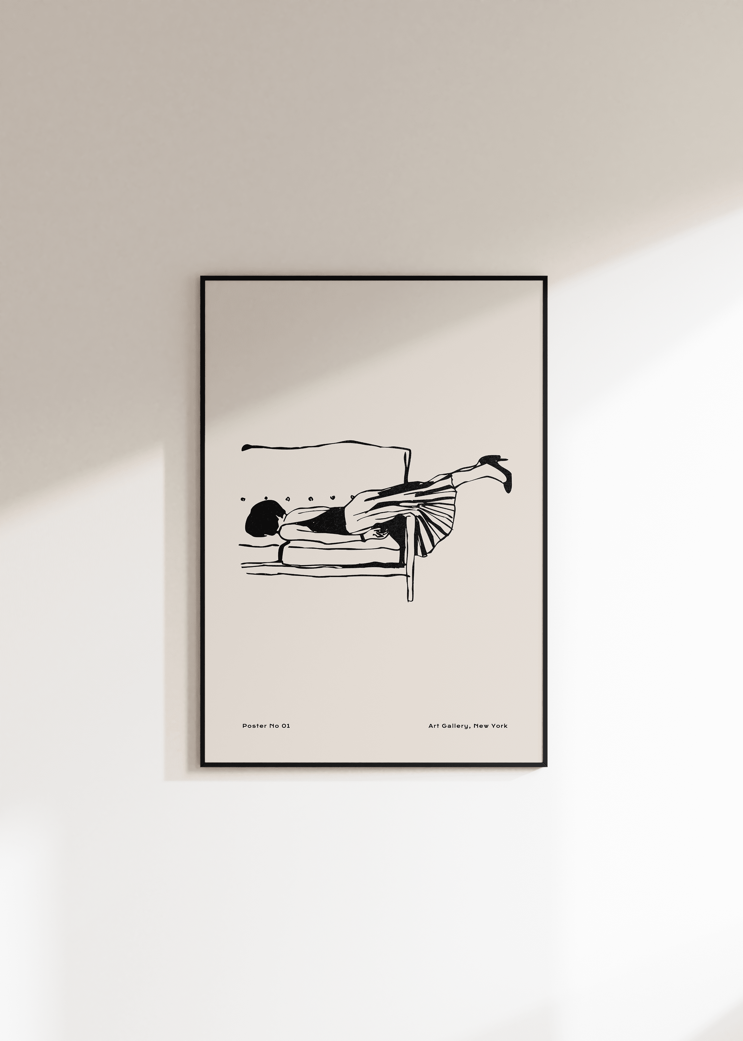 Modern Art Çerçevesiz Poster