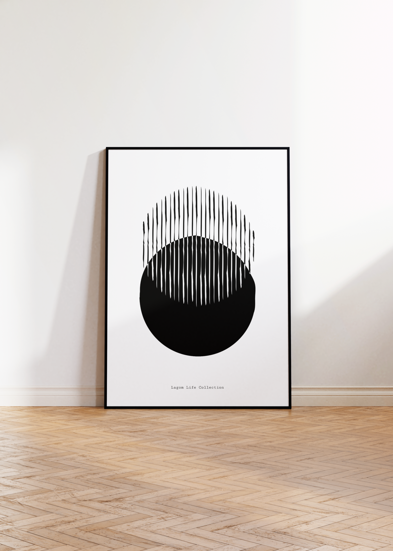 Soyut Çerçevesiz Poster