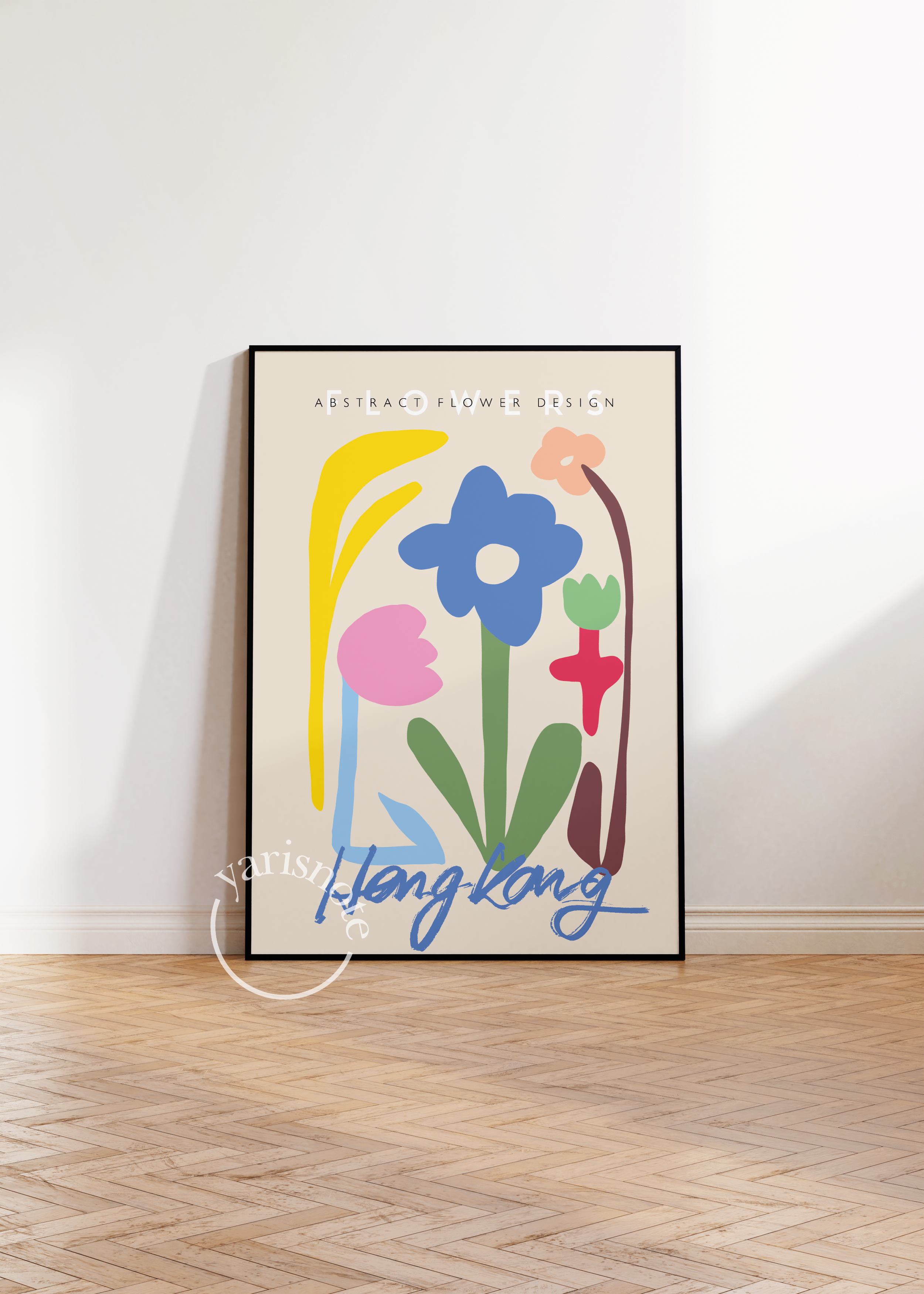 Hong Kong Flowers Unframed Poster